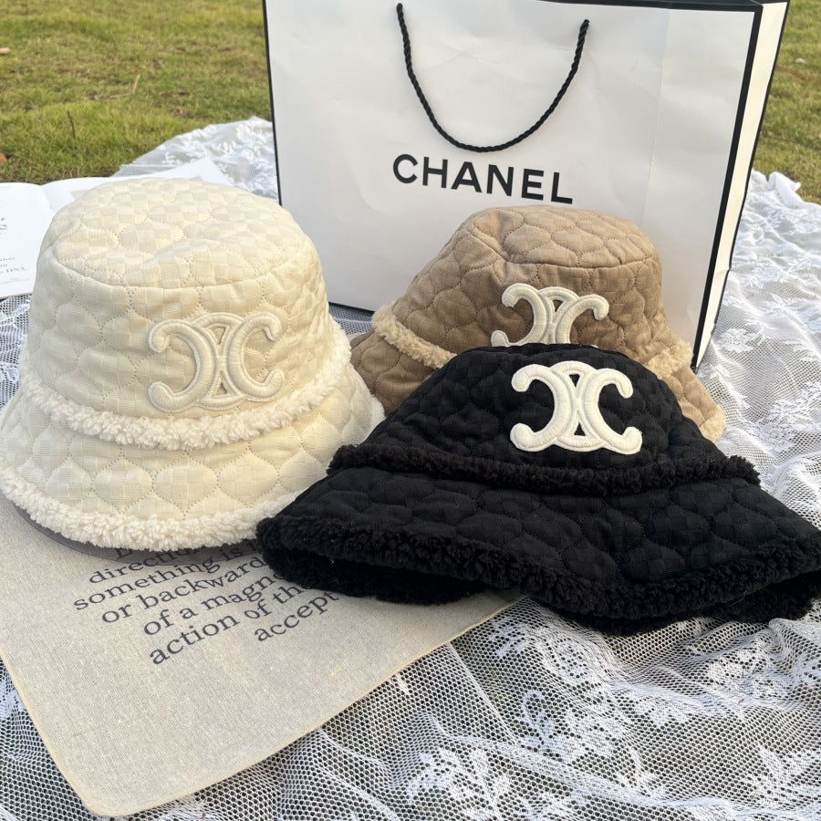 【小物】3色秋冬ニットサファリハットF8396