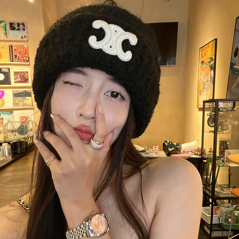 【小物】小顔効果ニット帽子G23369