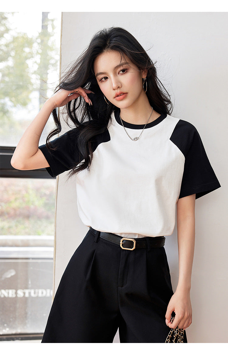 【tops】ラウンドネックTシャツG21960