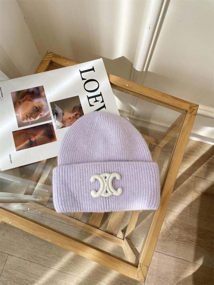 【小物】8色ニット帽子F8438