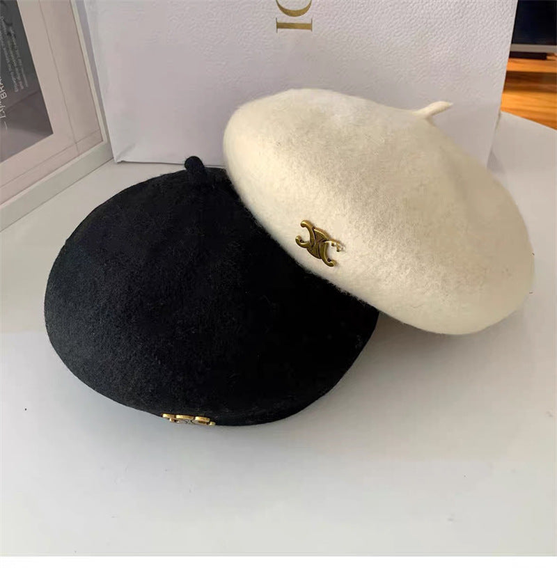 【小物】2色秋冬サファリハットF8206