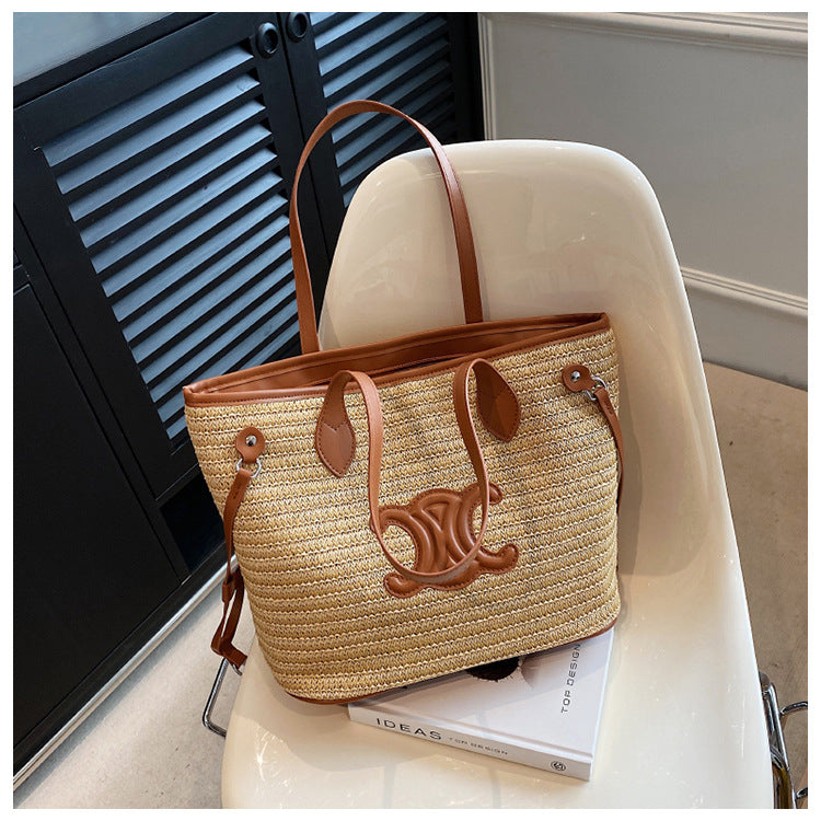 【小物】OL通勤大容量カゴバッグG21743