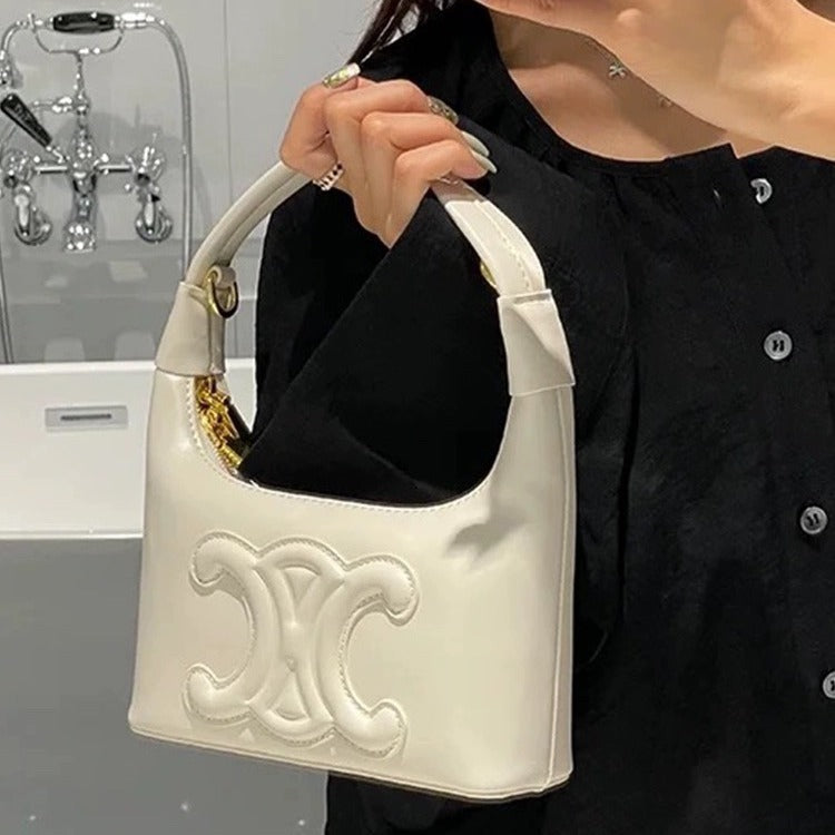 【小物】3色大容量ショルダーバッグF8176