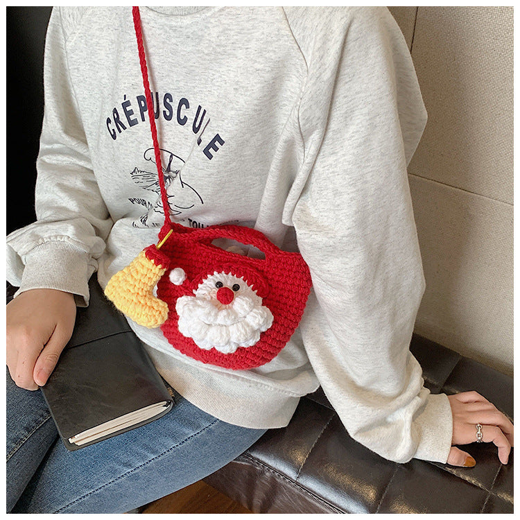 【小物】クリスマスメッセンジャーバッグF8459