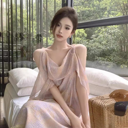 【dress】フランス風デートキャミワンピースG21821