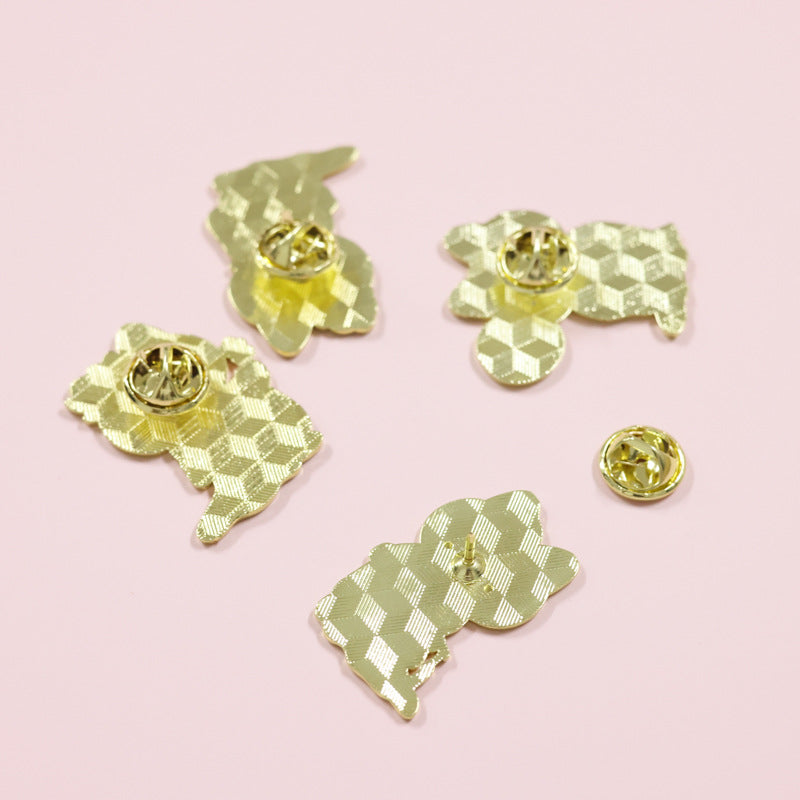 【小物】可愛いブローチF8429