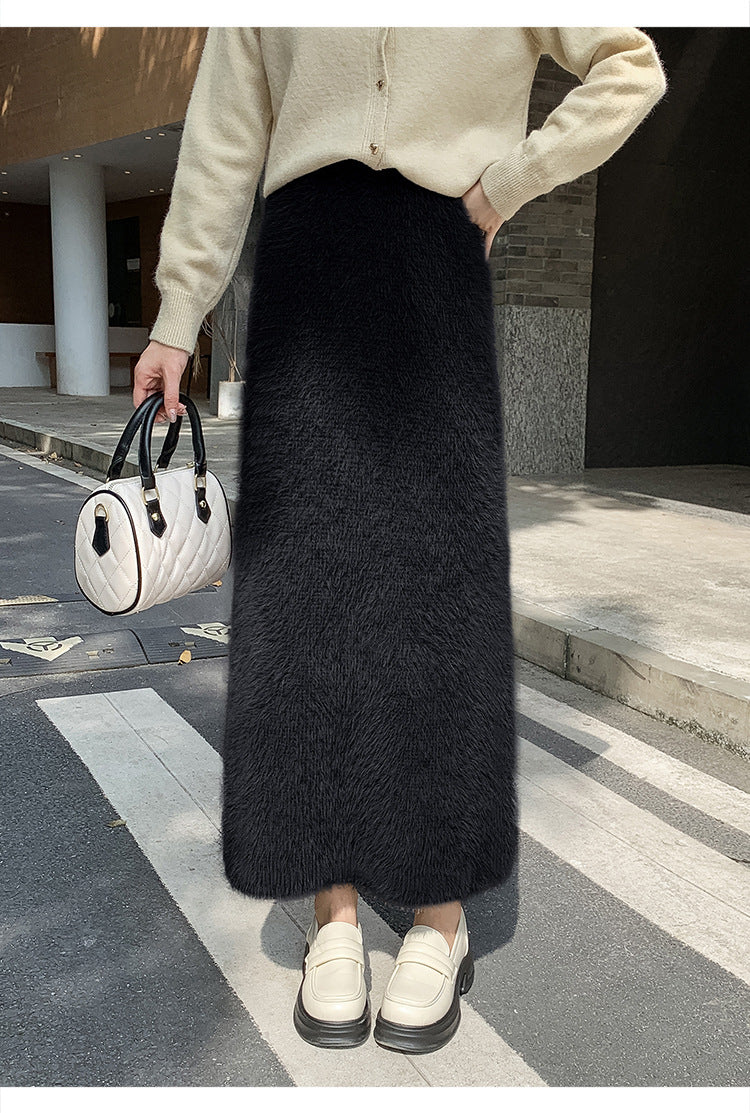 【bottoms】ニットスカートG24426