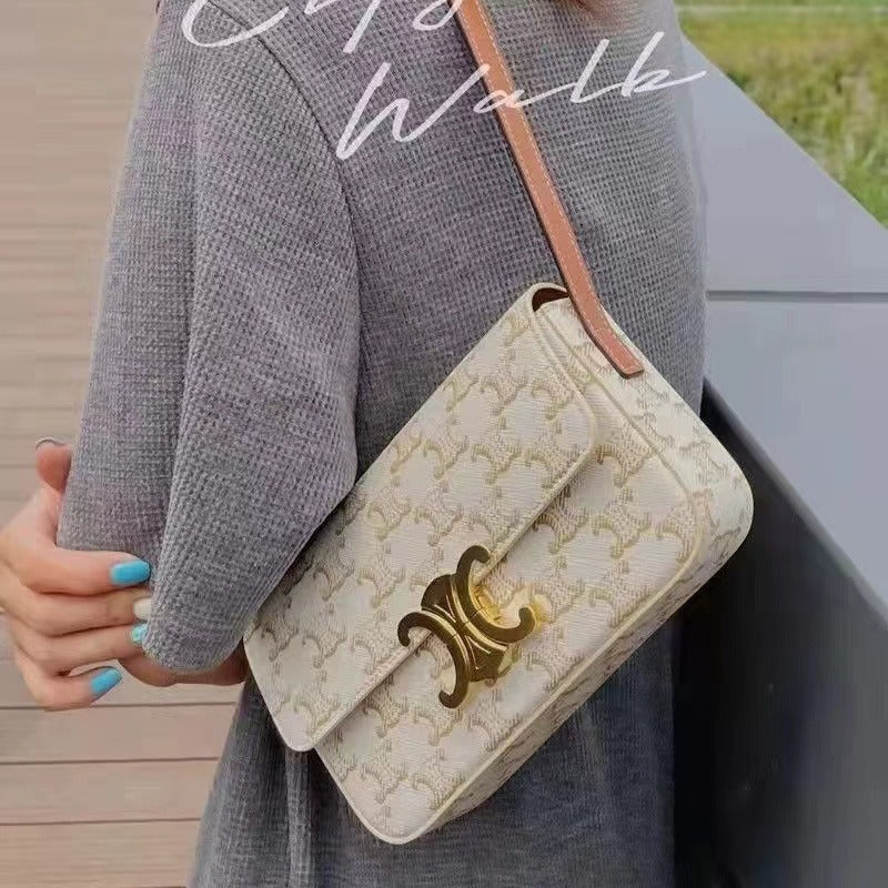 【小物】3色INS風ショルダーバッグF8082