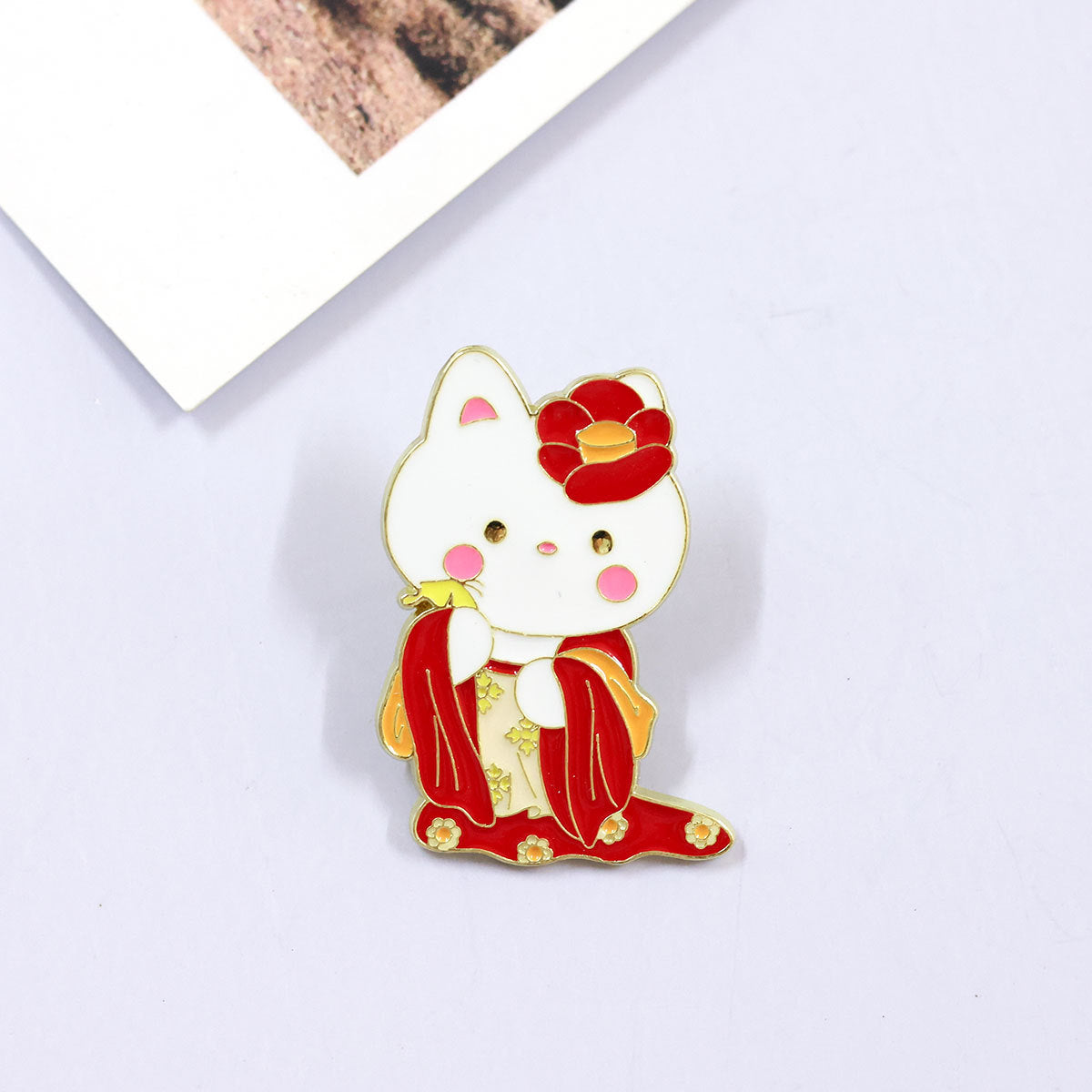 【小物】可愛いブローチF8429