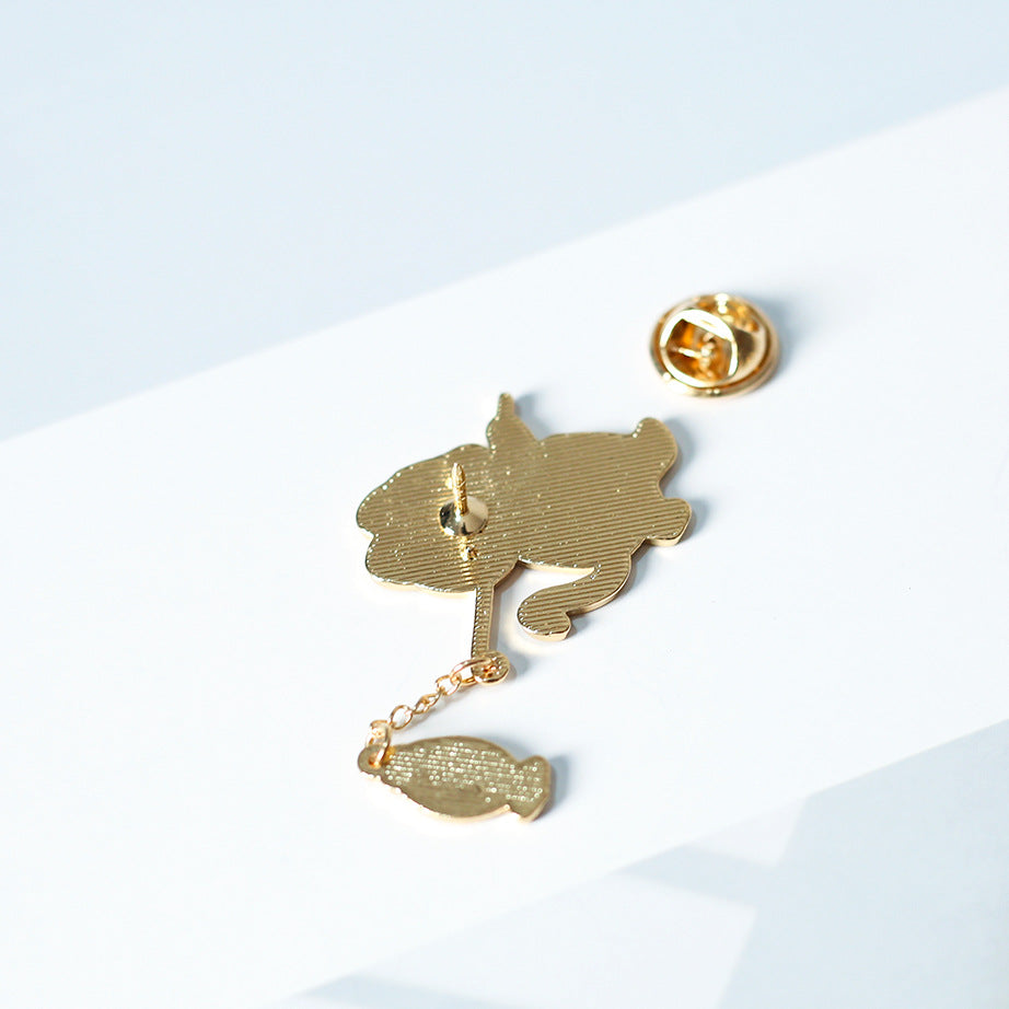 【小物】可愛いブローチF8430