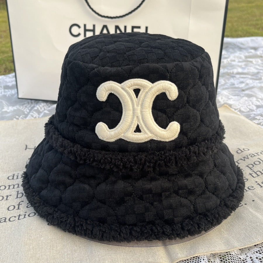 【小物】3色秋冬ニットサファリハットF8396