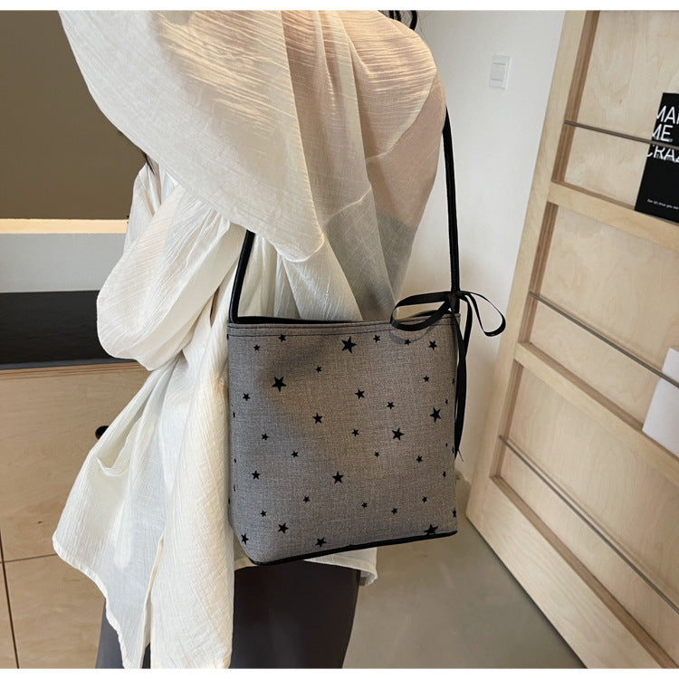 【小物】ボウタイバケツ型バッグF8077