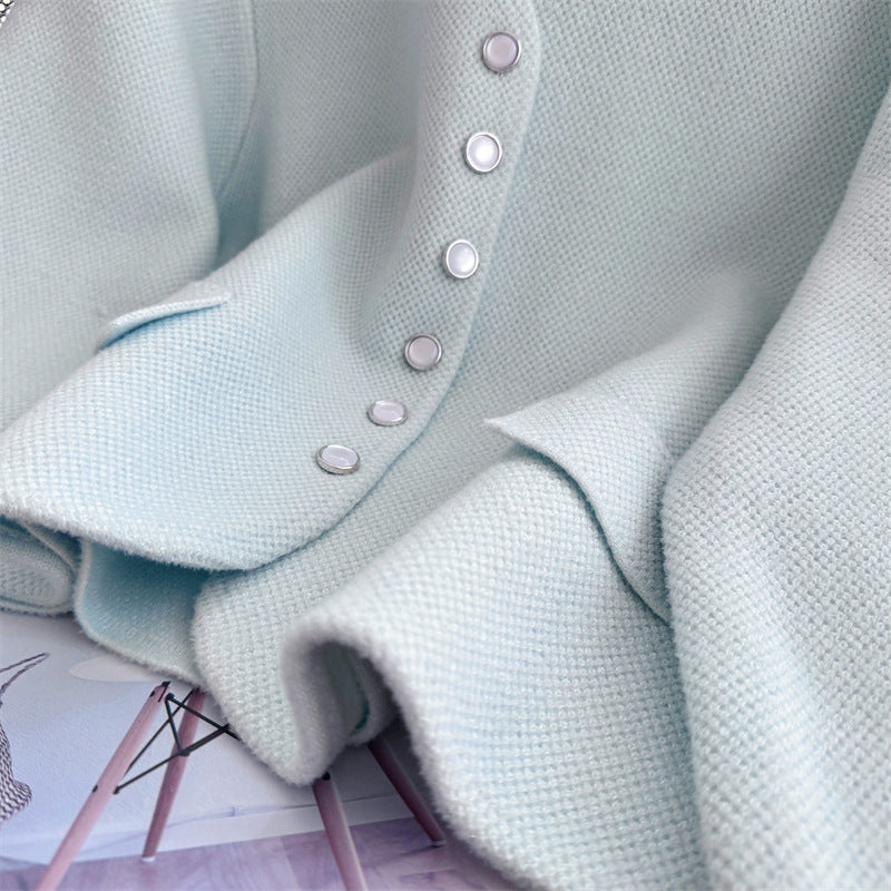 【outer】VネックニットカーディガンG23241