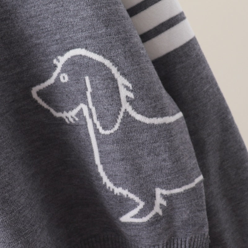 【tops】ラウンドネックニットセーターG23548