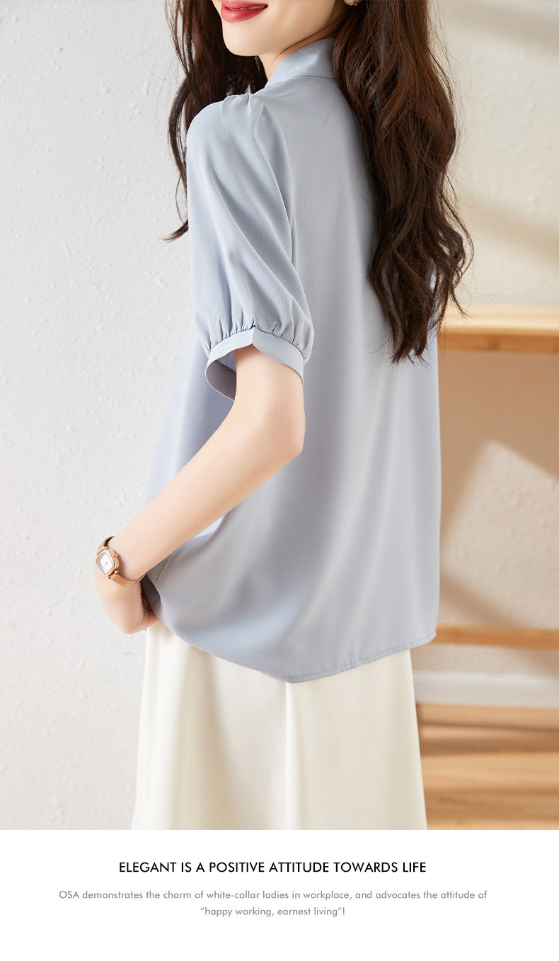 【tops】 シフォンブラウストップスG21929