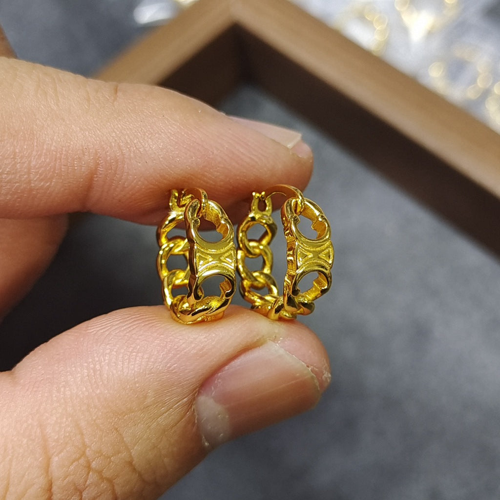 【小物】透かし彫りピアスアクセサリーG21653