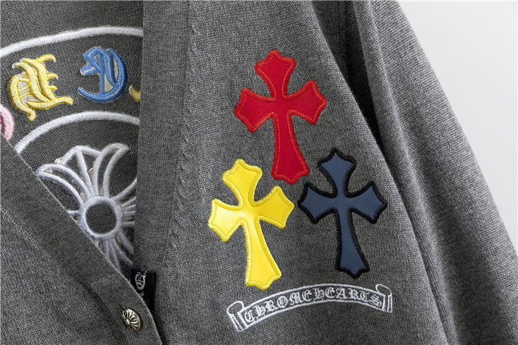 【outer】VネックニットカーディガンG23455