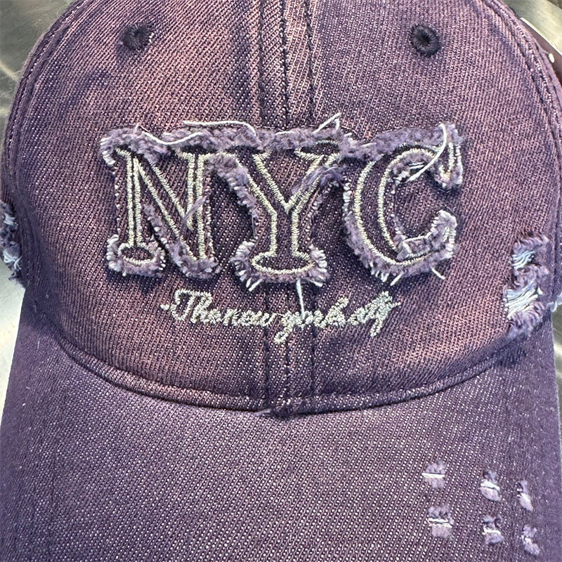 【小物】4色ベースボール キャップF7993