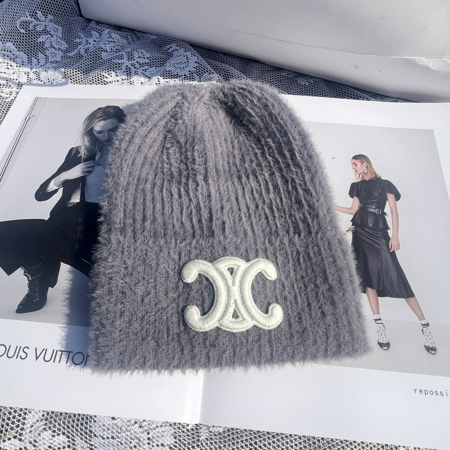 【小物】小顔効果ニット帽子G23369