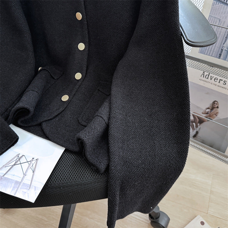 【outer】VネックニットカーディガンG23242