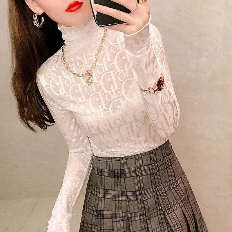 【tops】2色長袖カットソーF8465