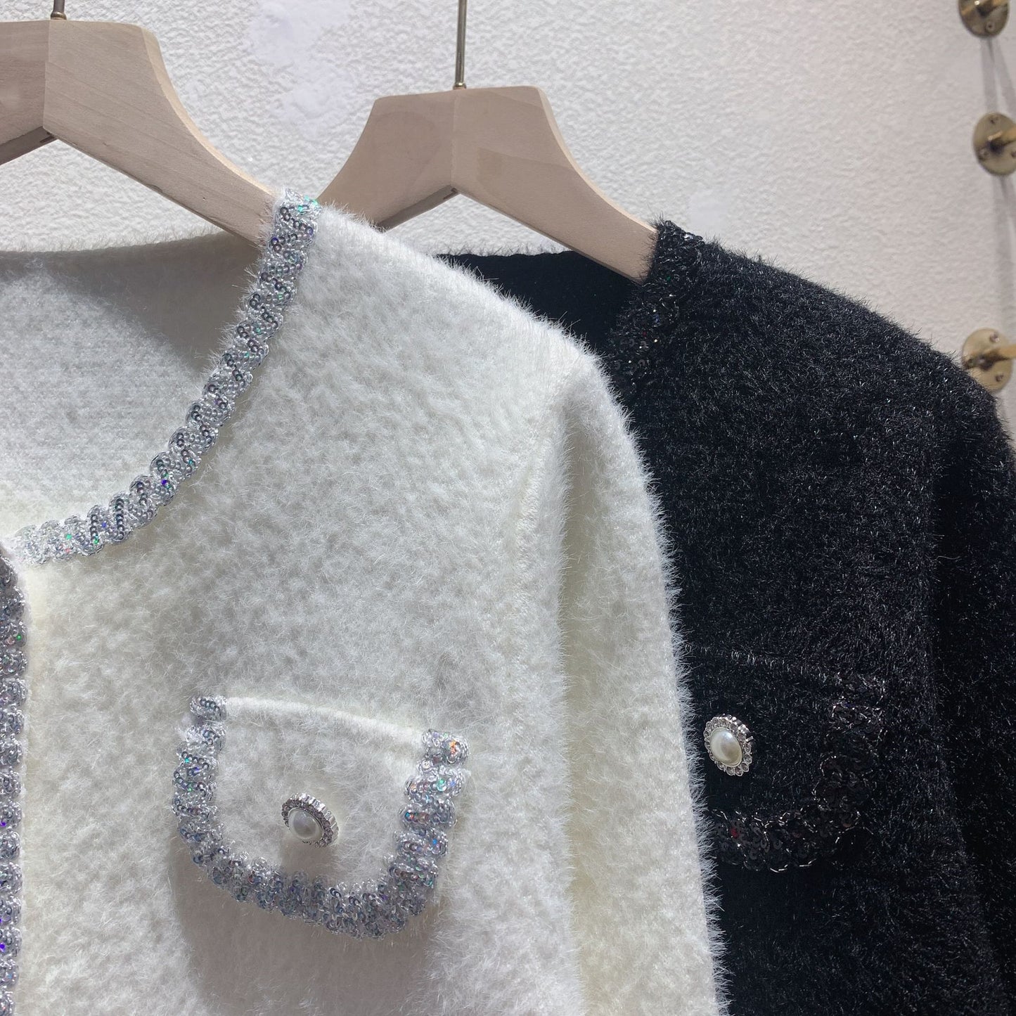 【outer】ラウンドネックニットカーディガンG23240