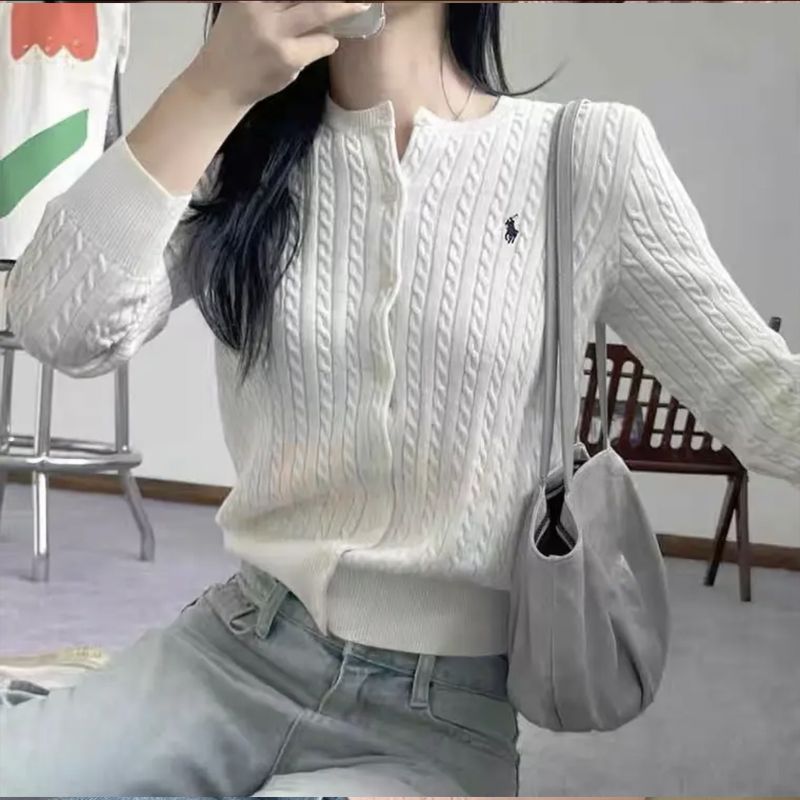 【outer】長袖ニットカーディガンF8217