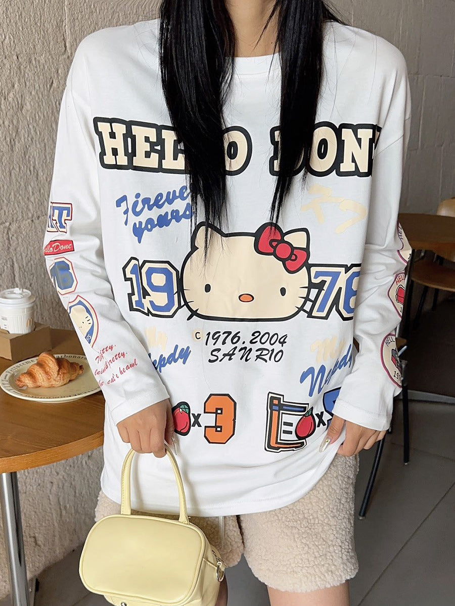 【tops】キャラクタープリントTシャツＫ0158