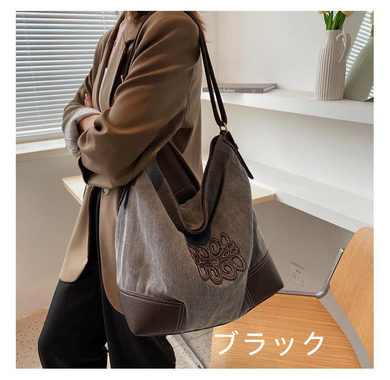 【小物】大容量ショルダーバッグG21771