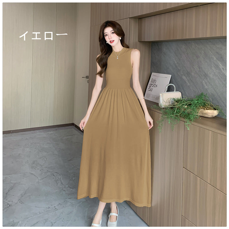 【dress】体型カバーニットキャミワンピースG21963