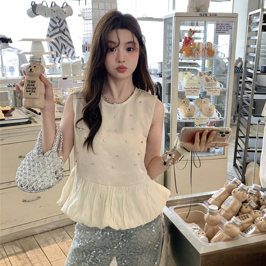 【tops】ノースリーブブラウスG22136