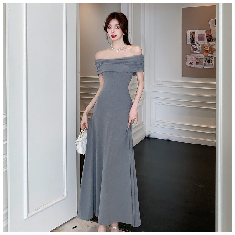 【dress】オフショルダーデートワンピースG21699