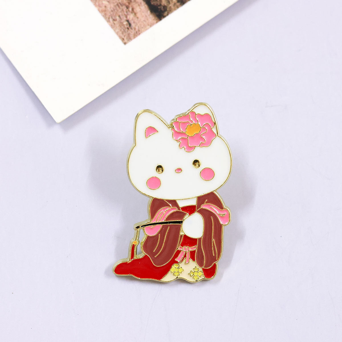 【小物】可愛いブローチF8429