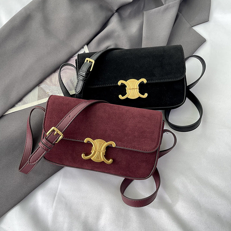 【小物】ビロードメッセンジャーバッグF8448