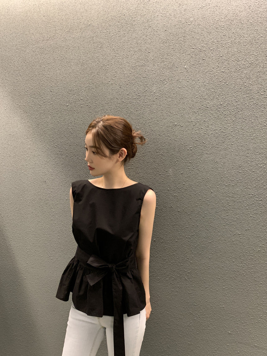 【tops】ノースリーブブラウスG22127