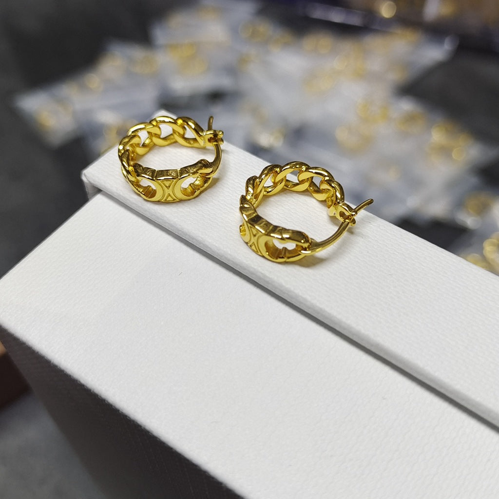 【小物】透かし彫りピアスアクセサリーG21653