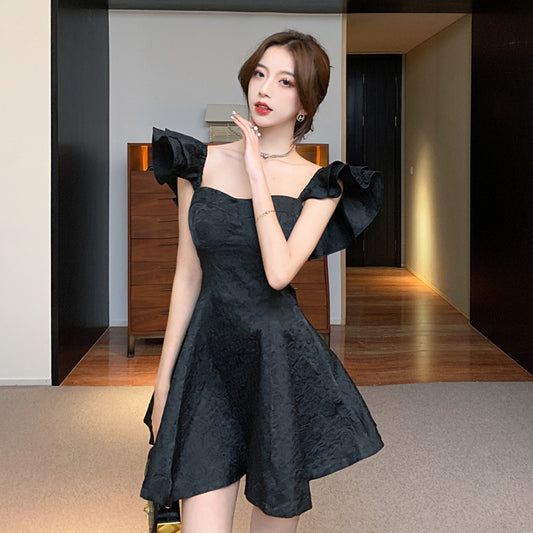 【dress】フレンチスリーブデートワンピースG21731