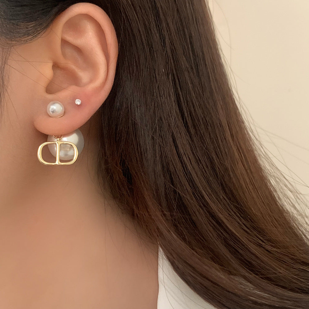 【小物】パールピアスアクセサリーF8073