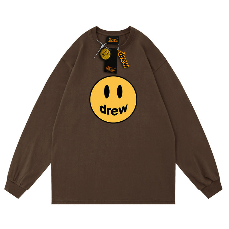 【カップルルック】笑顔ペアルックパーカーF8181