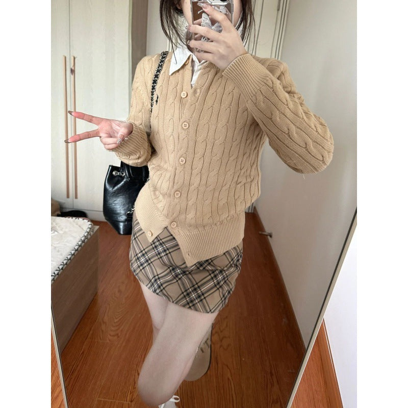 【outer】ニットカーディガンG24506