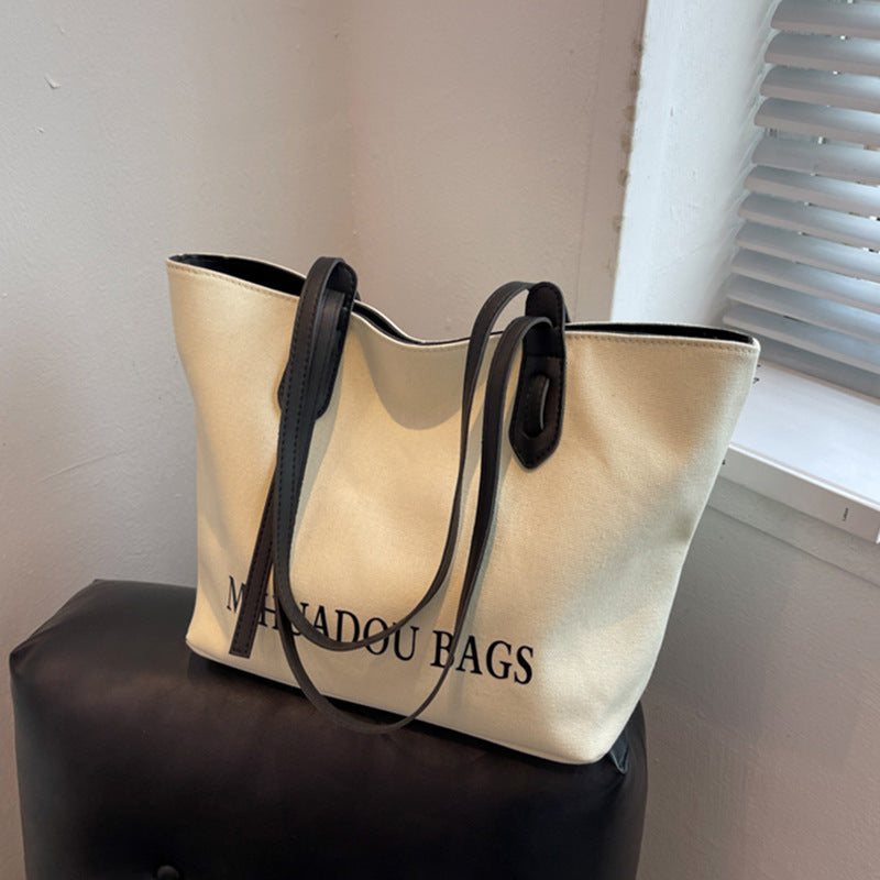 【小物】3色大容量トートバッグF8197