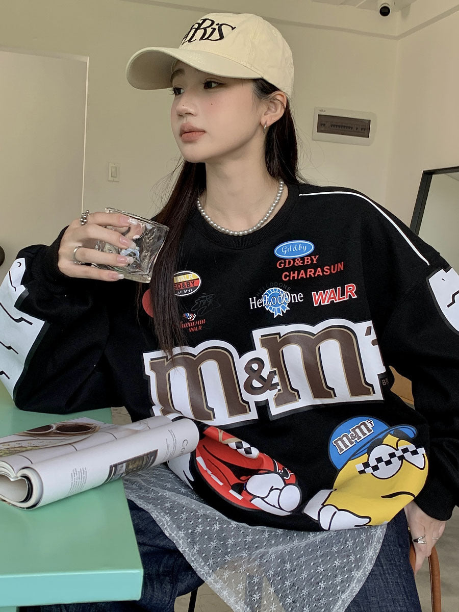 【tops】キャラクターパーカーG23442