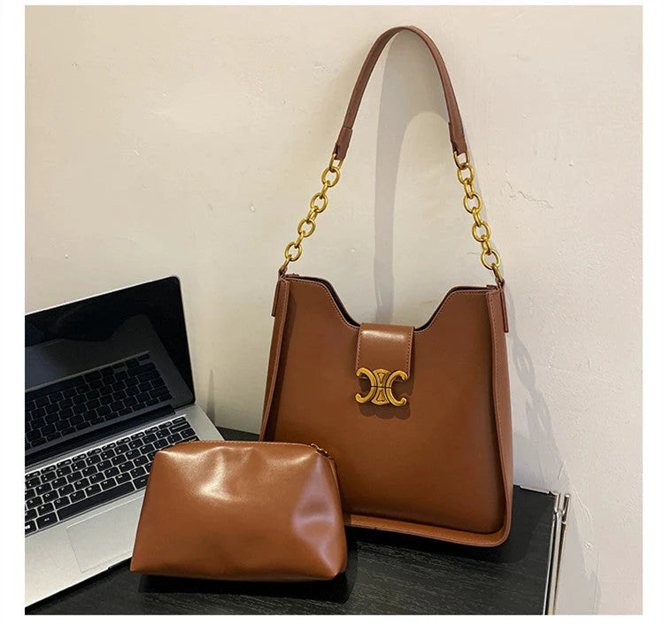 【小物】5色親子バッグF7580