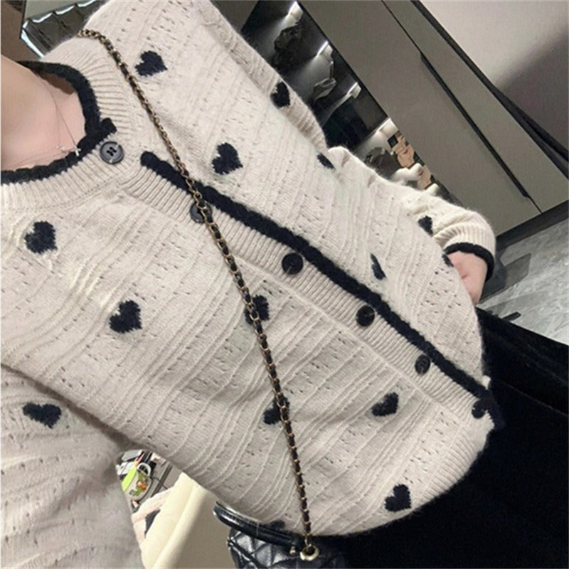 【outer】ニットカーディガンG24323