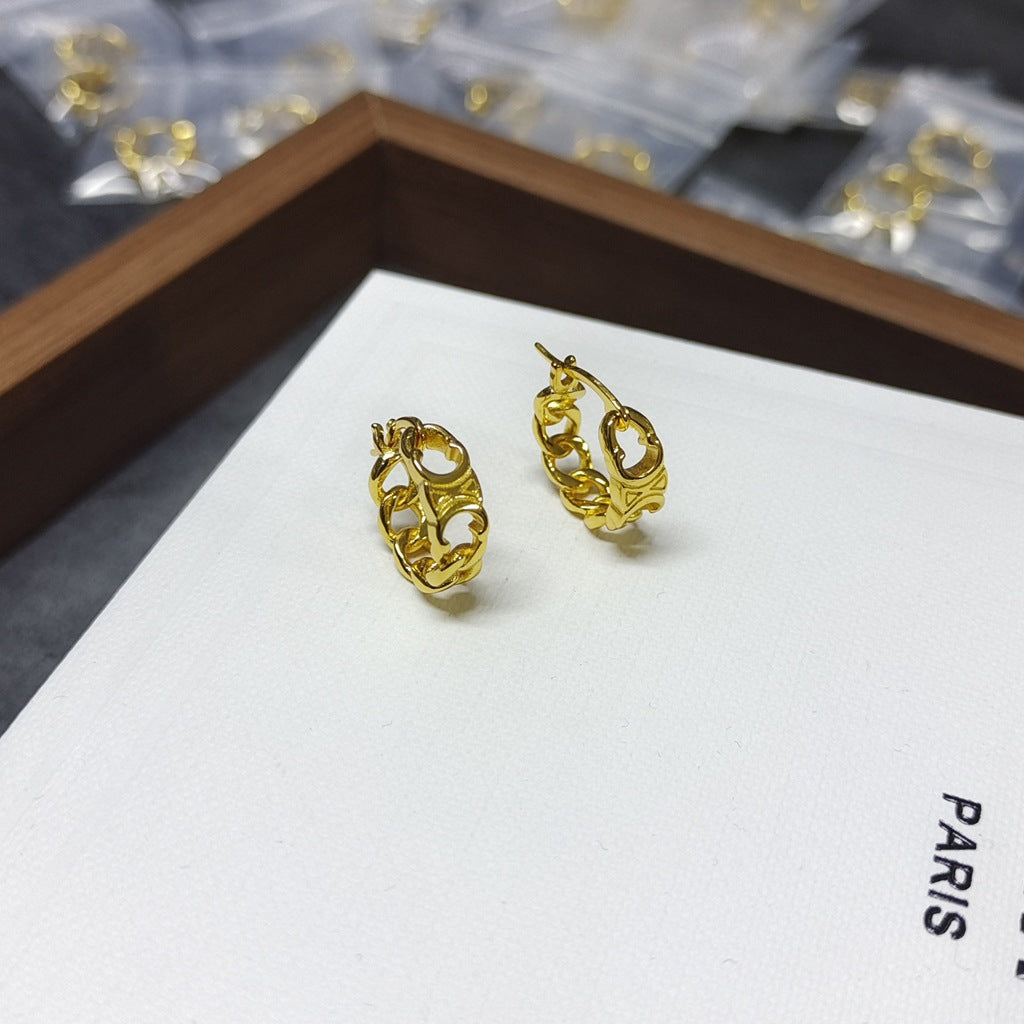 【小物】透かし彫りピアスアクセサリーG21653