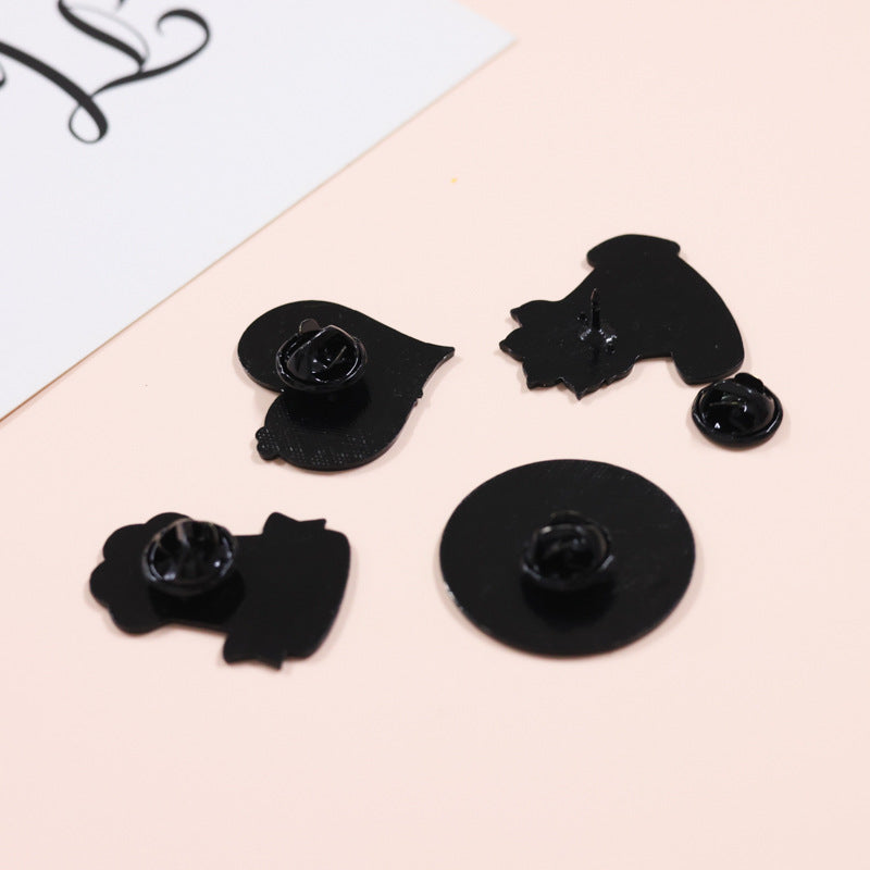 【小物】可愛いブローチF8428