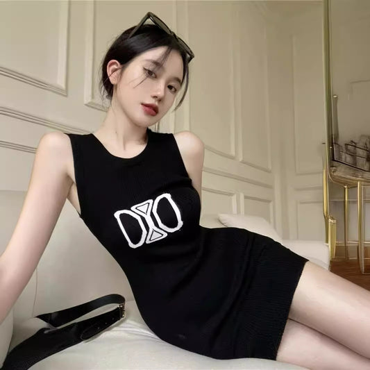 【dress】タイトニットワンピースG21662