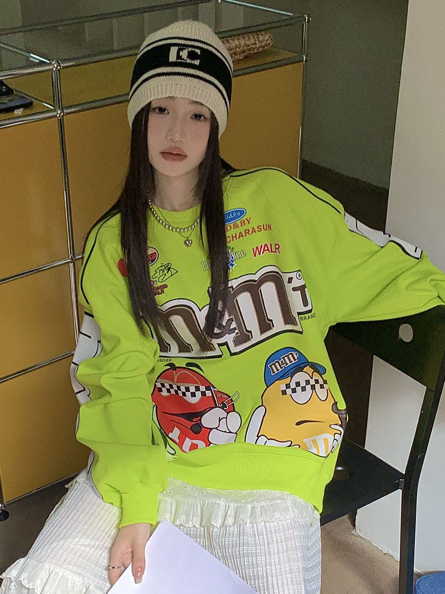 【tops】キャラクターパーカーG23442