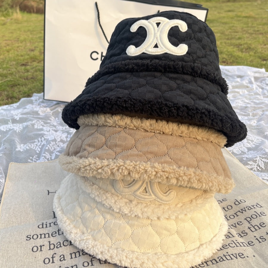 【小物】3色秋冬ニットサファリハットF8396