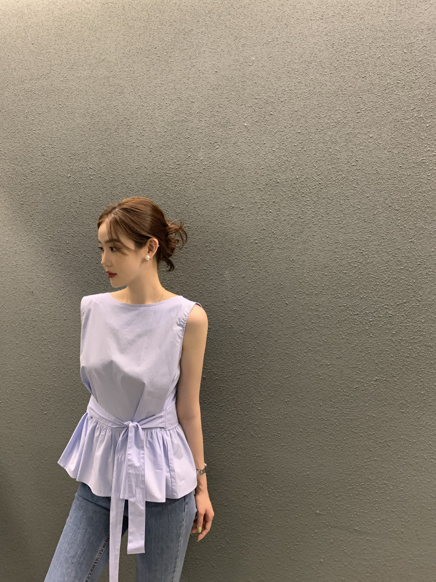 【tops】ノースリーブブラウスG22127